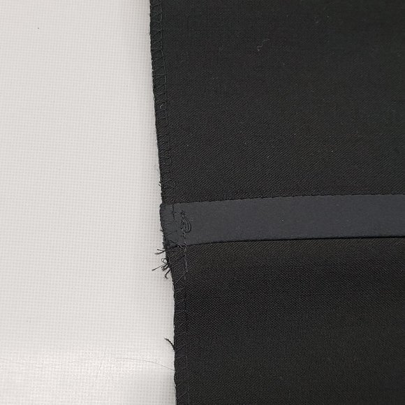 Salerno 100% Worsted Wool Black Trousers - Picture 4 of 4